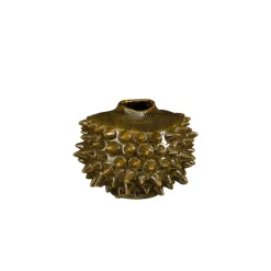 Mica Decorations Vaas Spike Groen - Ø 21 cm