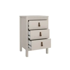 Nachtkastje Dallas Taupe  - 44x71x39 cm