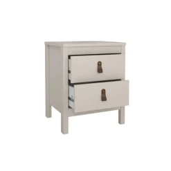 Nachtkastje Dallas Taupe - 44x55x39 cm