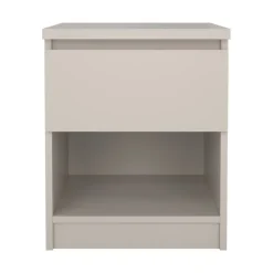 Nachtkastje Luna Taupe - 41x50x40 cm
