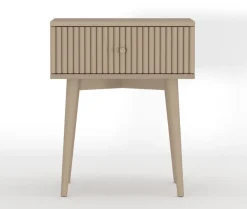 Nachtkastje Sem Taupe - 45x55x35 cm