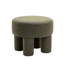 Poef Weslee Groen - Ø 50 cm