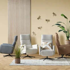 Relaxfauteuil Nuland B Medium Naturel
