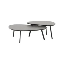 Salontafel Aarhus Grijs - set 2 stuks