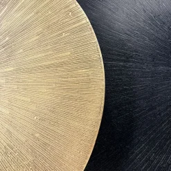Salontafel Foti  Zwart / Brons- set 2 stuks