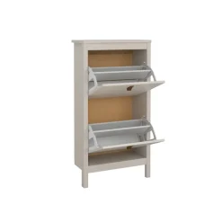 Schoenenkast Dallas Taupe - 54x103x25 cm