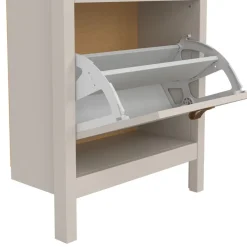 Schoenenkast Dallas Taupe - 54x103x25 cm