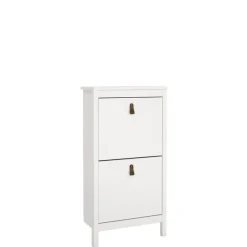 Schoenenkast Dallas Wit - 54x103x25 cm