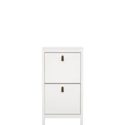 Schoenenkast Dallas Wit - 54x103x25 cm