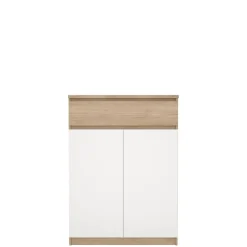 Schoenenkast Luna Wit - 81x112x40 cm