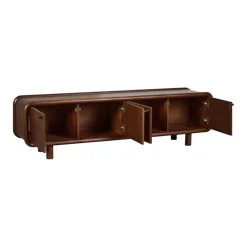 TV-meubel Boogie Donkerbruin - 180x50x43 cm