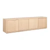TV-meubel Chester Naturel - 215x55x40 cm