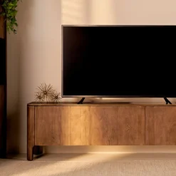 TV-Meubel Liam Kastanjebruin - 210x55x40 cm