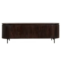 TV-meubel Viktor Donkerbruin - 175x56x43 cm