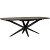 Uitschuifbare Eettafel Enjoy Donkergrijs - 220/277x120 cm
