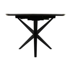 Uitschuifbare Eettafel Enjoy Donkergrijs - 220/277x120 cm