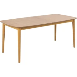 Uitschuifbare Eettafel Saga Naturel - 180/219x90 cm
