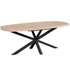Uitschuifbare Eettafel Vieuw Old Oak - 200/257x102