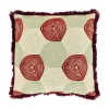Unique Living Sierkussen Sem Bordeaux - 45x45 cm