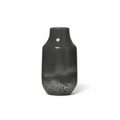 Vaas Atlas Donkergrijs - 27 cm hoog