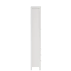 Vitrinekast Dallas Wit - 79x199x33 cm