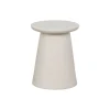vtwonen Bijzettafel Button Wit - Ø 35 cm