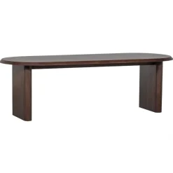 vtwonen Eettafel Ellips Bruin - 240x90 cm