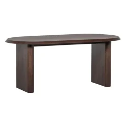 vtwonen Eettafel Ellips Bruin - 180x90 cm