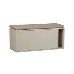 vtwonen Kistbank Settle Down Dust - 108x50x44 cm