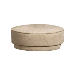 vtwonen Poef Pearl Beige - Ø 80 cm