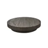 vtwonen Salontafel Shield Too Donkerbruin - Ø 100 cm