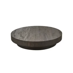 vtwonen Salontafel Shield Too Donkerbruin - Ø 100 cm