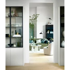 vtwonen Vitrinekast Basic Mist - 101x230x40 cm