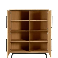 Wandkast Batenburg Naturel - 120x150x45 cm