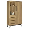 Wandkast Batenburg Naturel - 107x190x45 cm