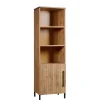 Wandkast Culemborg Naturel - 60x200x45 cm