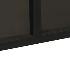 Wandkast Lennard Zwart - 120x195x35 cm