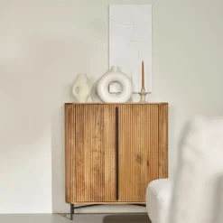 Wandkast Rego Bruin - 90x100x40 cm