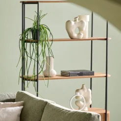 Wandkast Rego Bruin - 98x171x35 cm