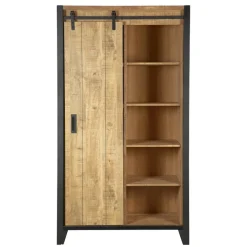 Wandkast Tilburg Naturel - 109x190x45 cm