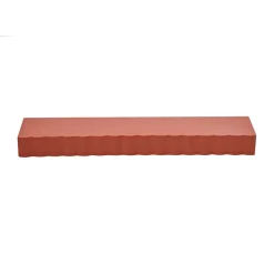 Wandplank Weaves Steenrood - 60x15 cm