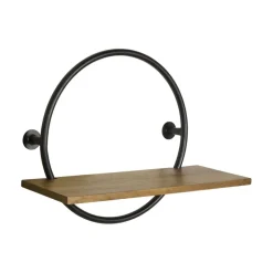 Wandrek Aurano Mango / Zwart - Ø 45 cm