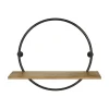 Wandrek Aurano Mango / Zwart - Ø 60 cm