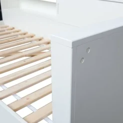 WOOOD Bed Connect Wit - 90x200 cm