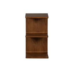 WOOOD Bijzettafel Frey Bruin - 60x32 cm