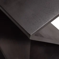 WOOOD Bijzettafel Ikem Donkerbruin - 41x41 cm