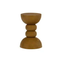 WOOOD Bijzettafel Miel Honinggeel - Ø 35 cm