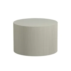 WOOOD Bijzettafel Sanne Beige - Ø 60 cm