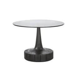 WOOOD Bijzettafel Soya Zwart - Ø 60 cm