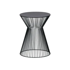 WOOOD Bijzettafel Suus Zwart - Ø 35 cm
